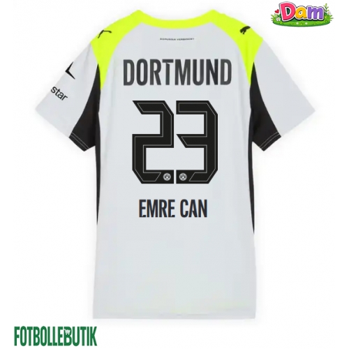 Borussia Dortmund Emre Can #23 Bortatröja Kvinnor 2025-26 Kortärmad
